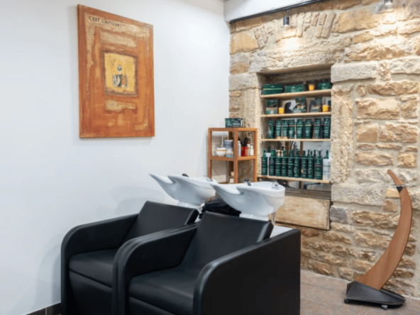 À vendre : Salon de coiffure à Albigny-sur-Saône. Emplacement stratégique, clientèle fidèle, produits haut de gamme. Fort potentiel.