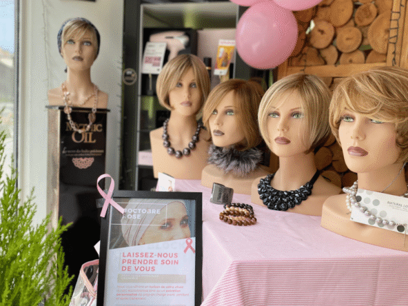 Salon de coiffure à vendre à Grenoble avec vente de perruques médicales.