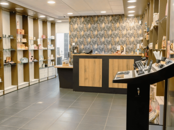 Institut de beauté de 240 m² sur plusieurs niveaux, 4 cabines, équipe en place, fort potentiel de développement, idéal projet ambitieux.