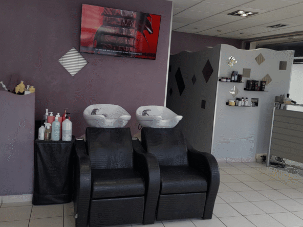 Salon de coiffure 80 m² lumineux, clientèle fidèle, proche métro, quartier en expansion, CA 87K€, fort potentiel, idéal solo.